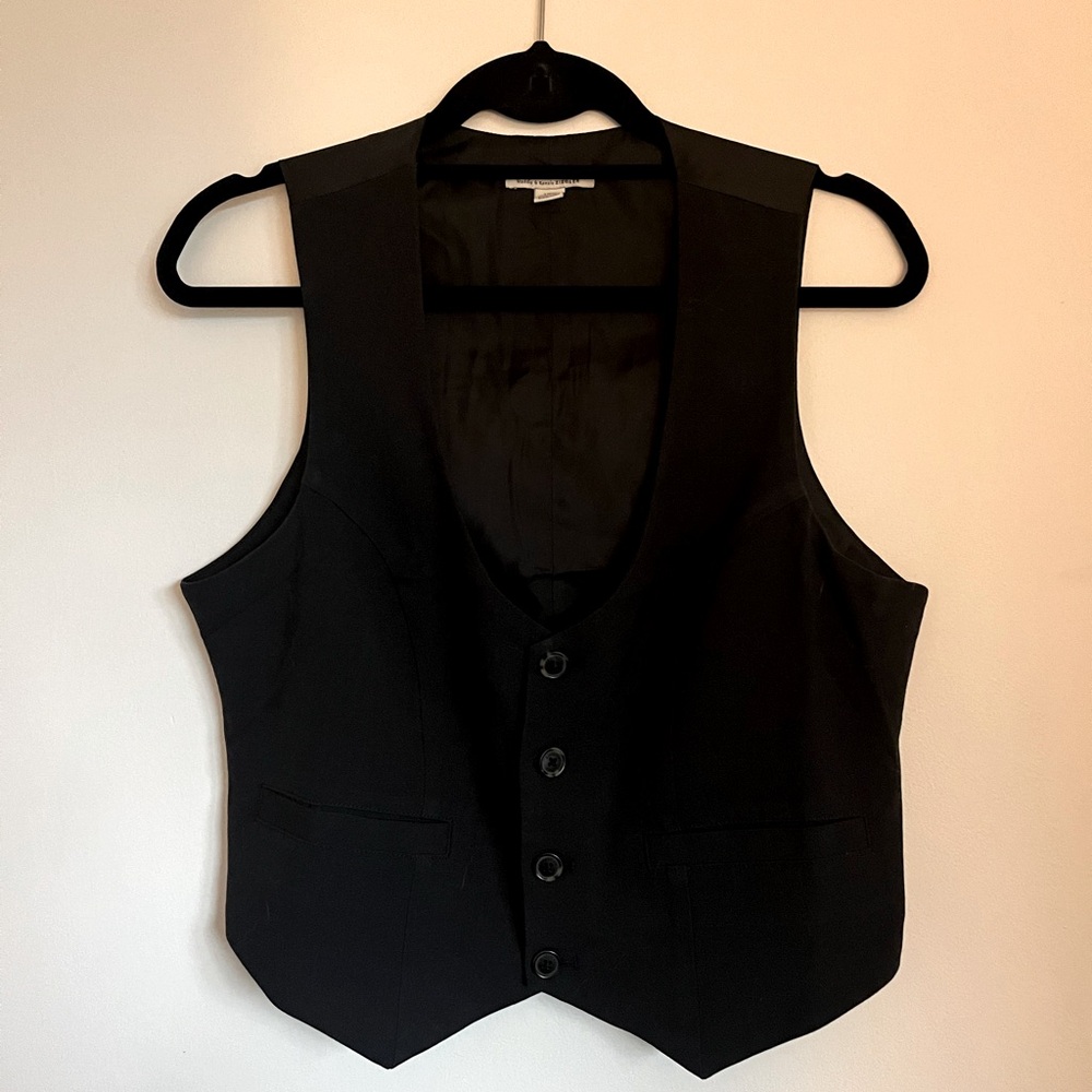 Black American Eagle vest